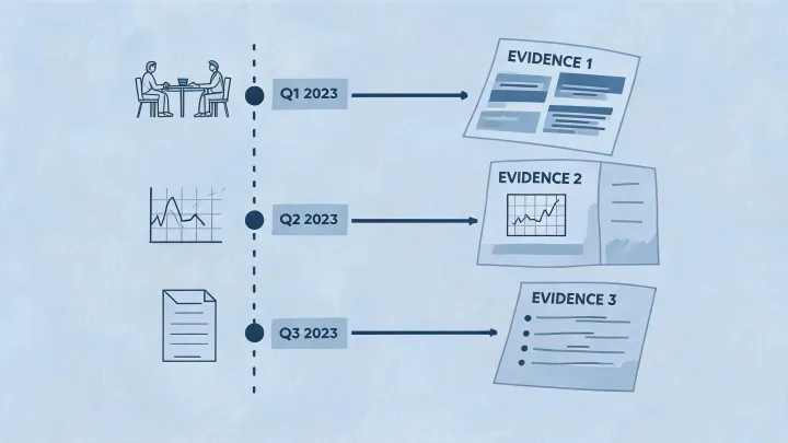 Company research editorial illustration